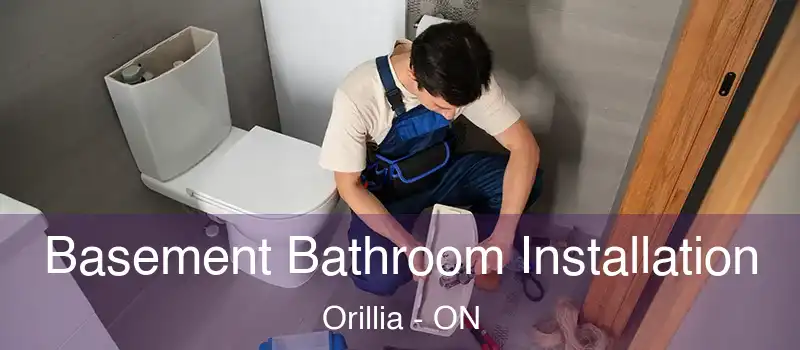  Basement Bathroom Installation Orillia - ON