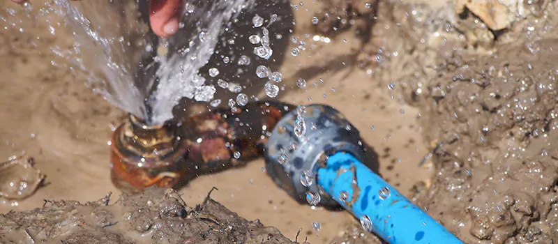 Burst Water Pipe Repair and Replacement in Orillia, Ontario