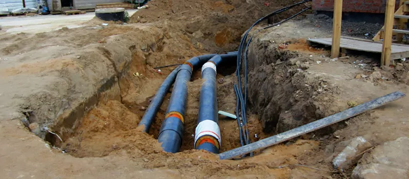 Main Water Line Installation in Orillia, Ontario